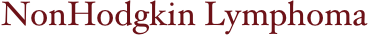 NonHodgkin Lymphoma